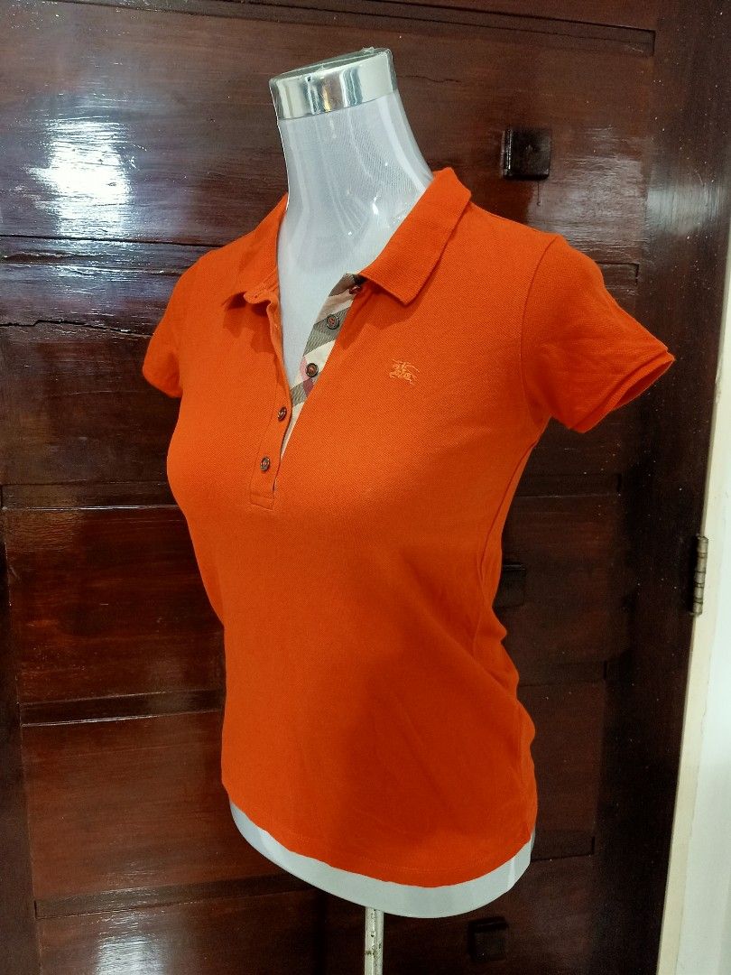 Original burberry polo shirt for women Women s Fashion Tops