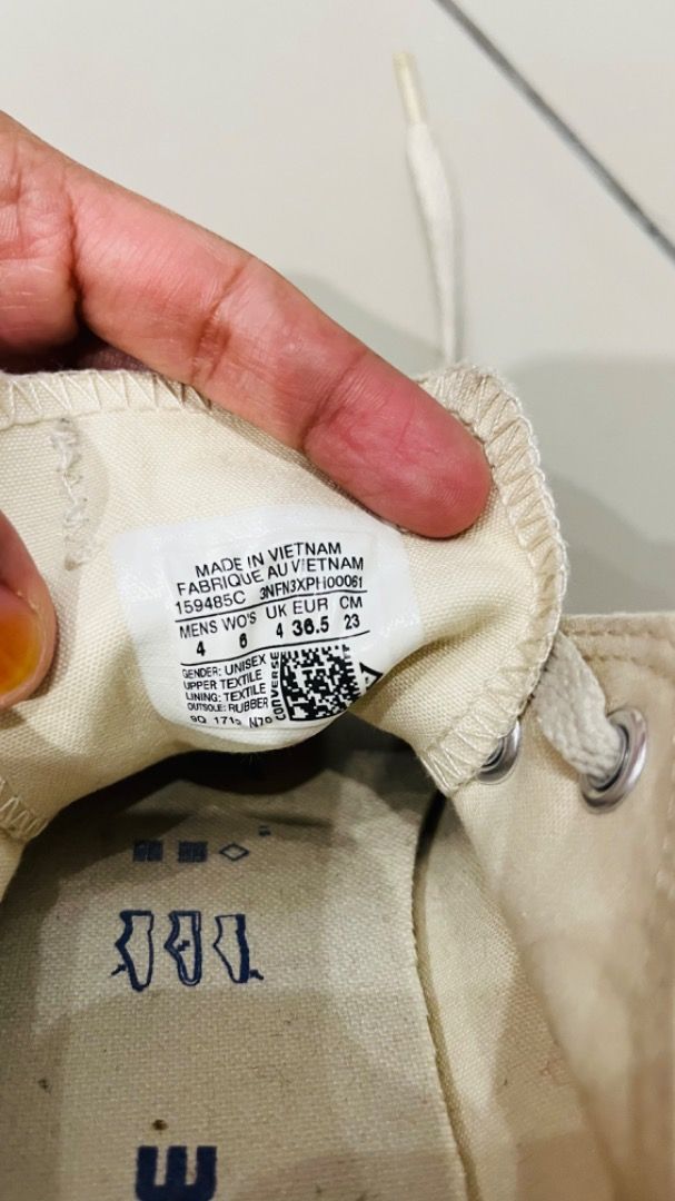 Label converse discount original