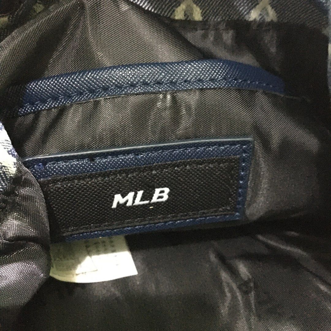 (ready)MLB MONOGRAM JACQUARD BUCKET BAG 100% ORI with authentic +price tag/  32BG34111 /tas MLB