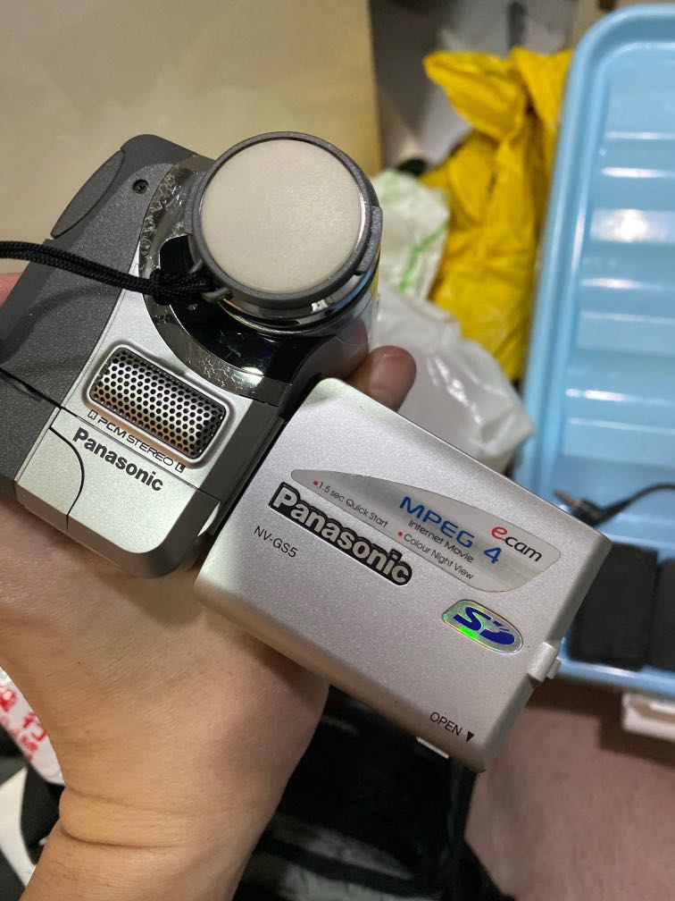 Panasonic NV-GS5 DV tape 錄影機, 攝影器材, 攝錄機- Carousell