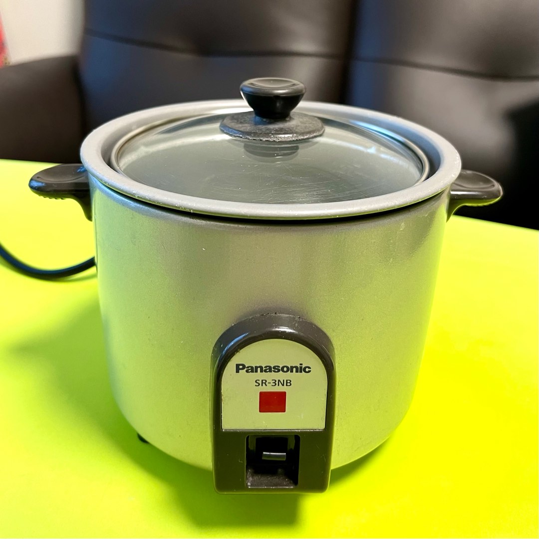Panasonic Mini Rice Cooker SR3NB (for 2 persons), 家庭電器, 廚房電器, 鍋具