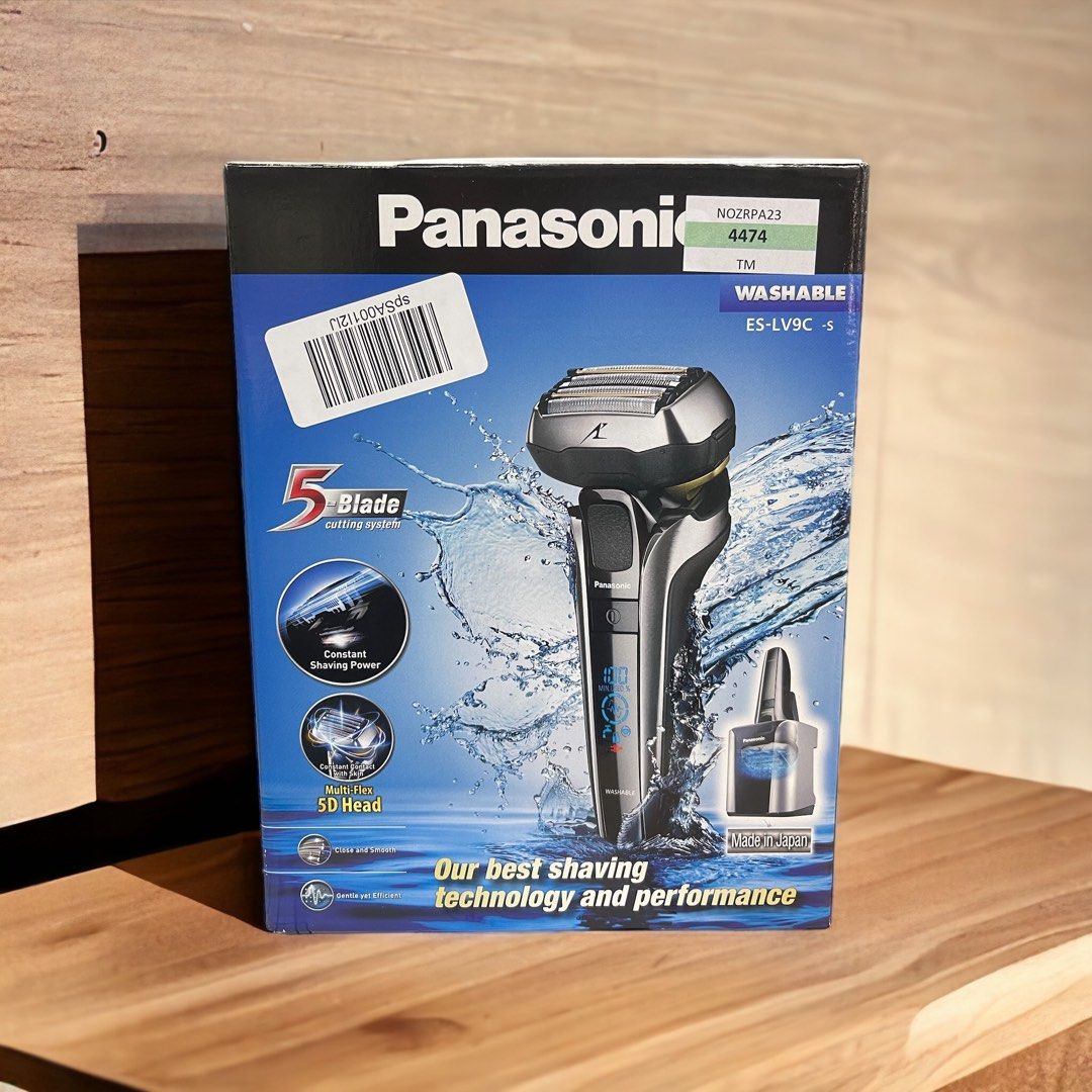 Panasonic 5Blade AC/Rechargeable Shaver with Washing Kit, Beauty