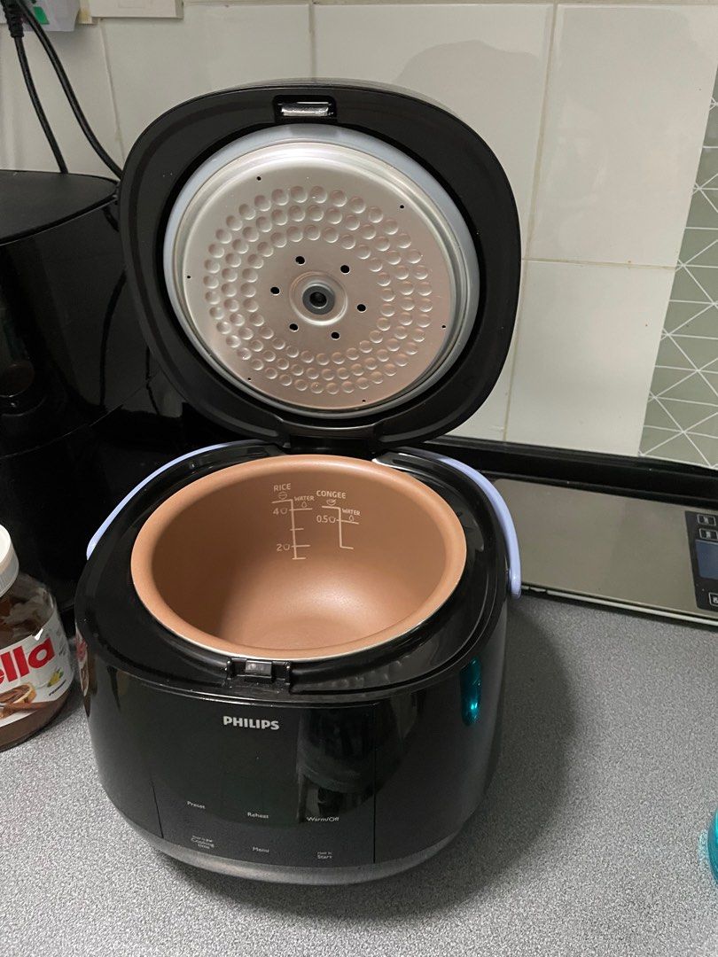 Philips Rice Cooker 0.7L 330W HD3060/62, TV & Home Appliances