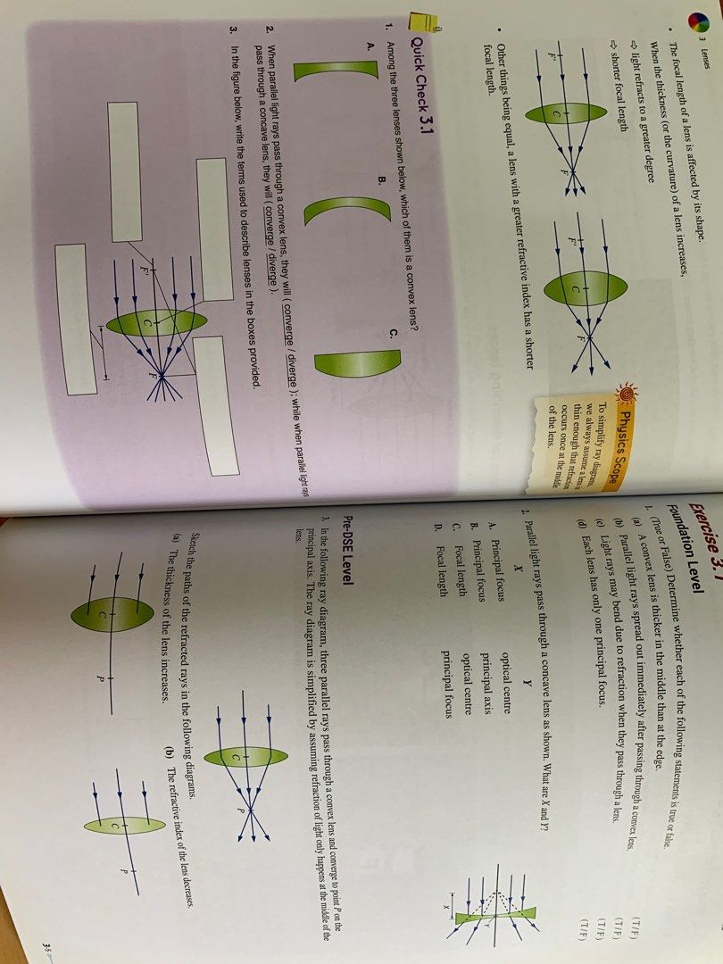 Physics Basic Study Pack Optics （分類：教科書）位於 Hong Kong。 由 hj_21614 提交（商品編號 1231126364，圖片 2）。簡介： 原價$99 冇做過。