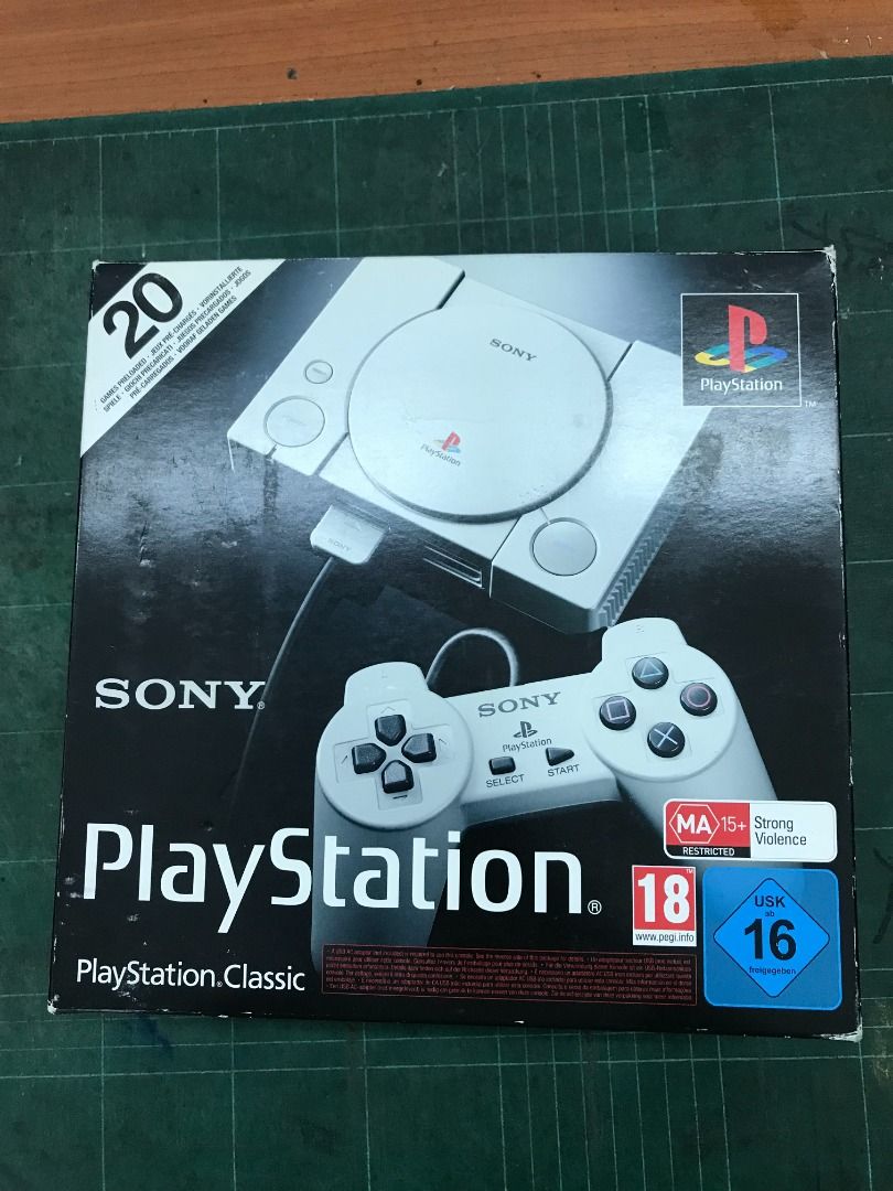 Playstation Classic, Video Gaming, Video Game Consoles, PlayStation on ...