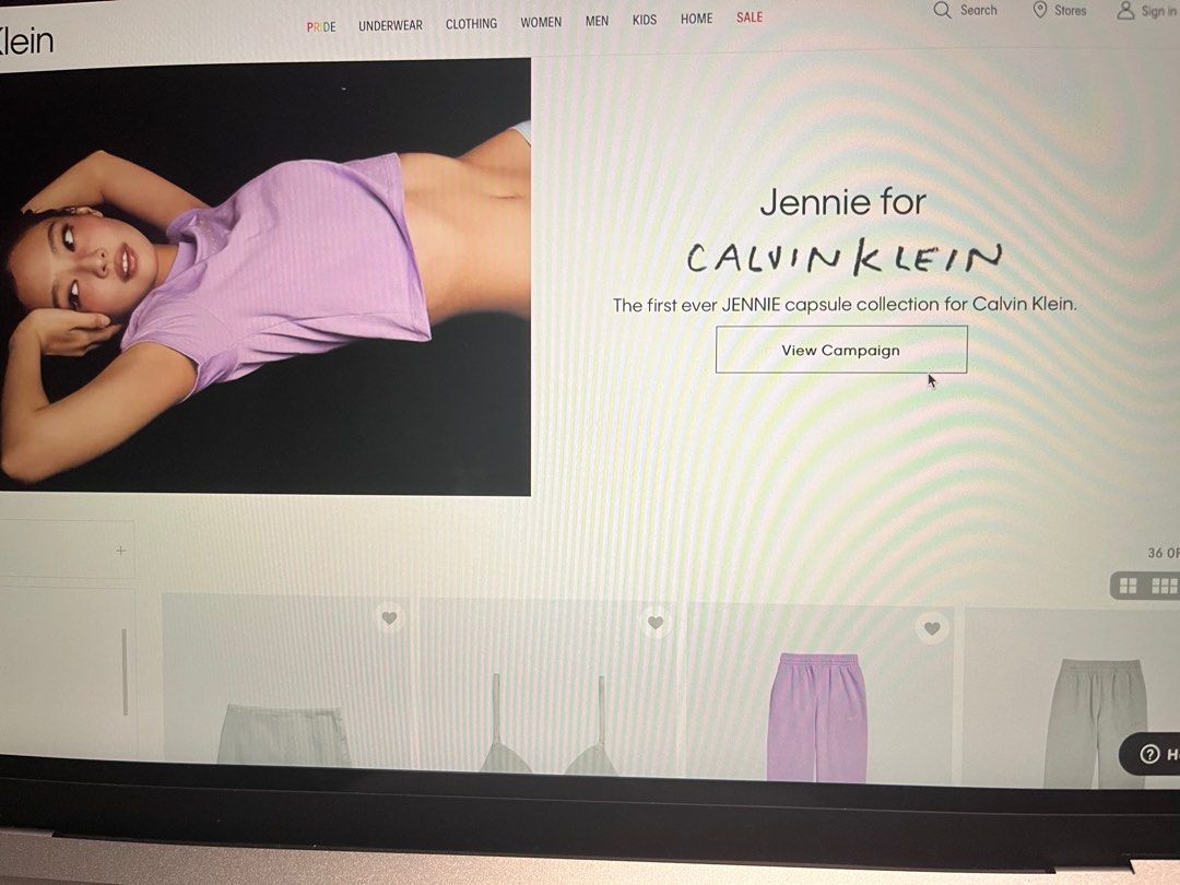 [po] jennie x calvin klein collection, Hobbies & Toys, Memorabilia ...