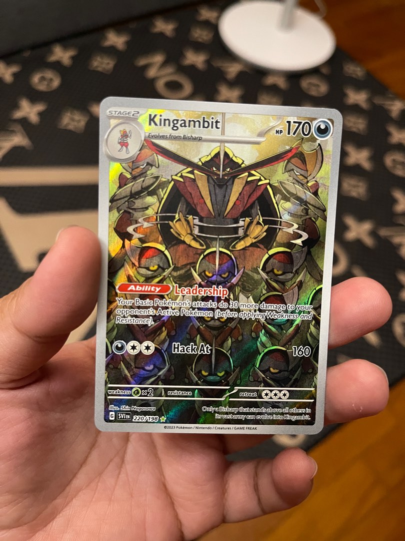 Kingambit - Scarlet & Violet - SVIen Pokémon card 220/198