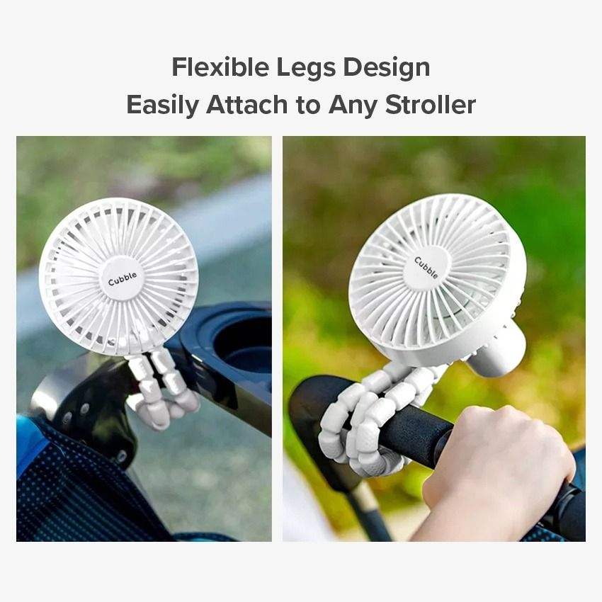 Portable Stroller Fan with Flexible Tripod, Babies & Kids, Going Out