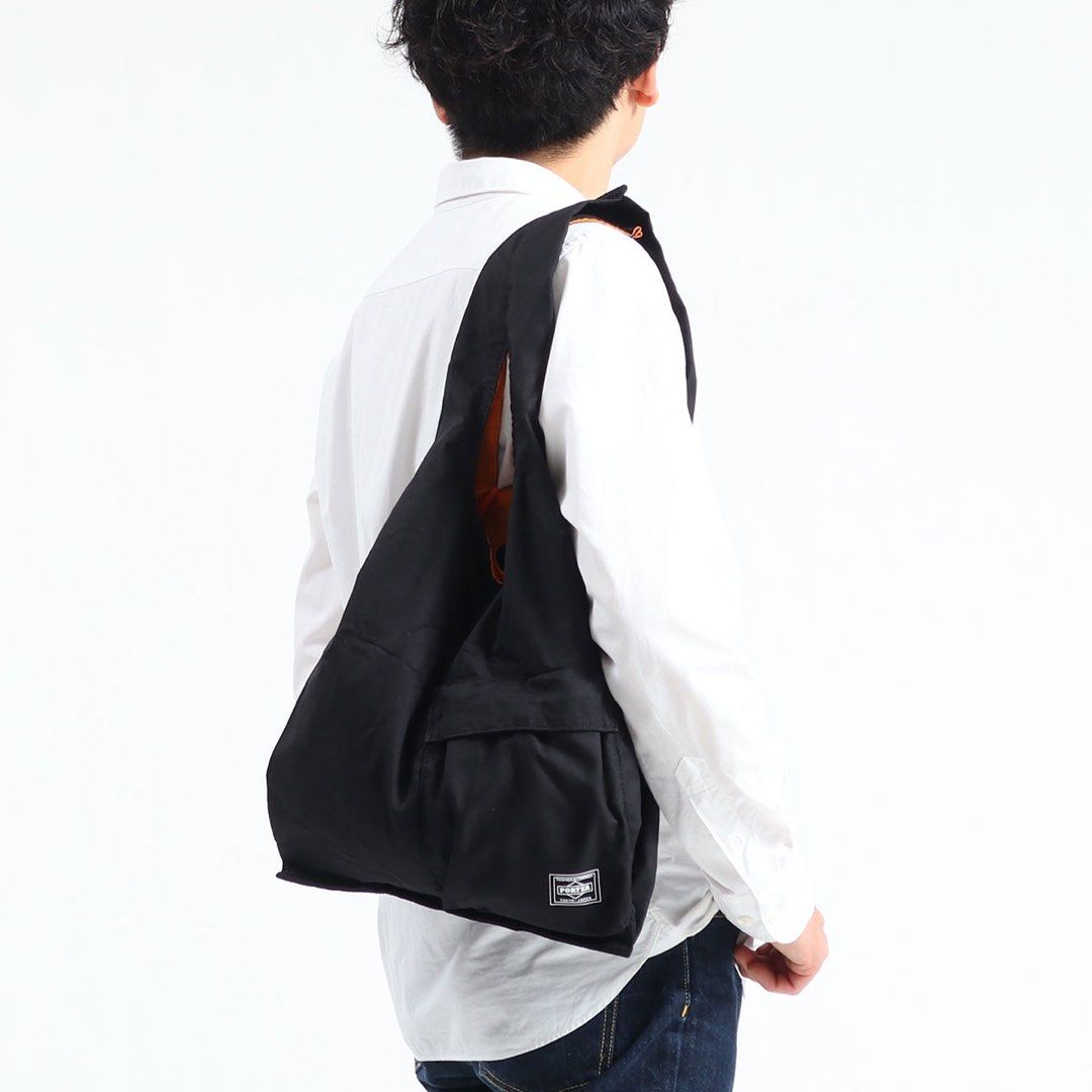 現貨】PORTER BAGGER CVS BAG BLACK, 名牌, 手袋及銀包- Carousell