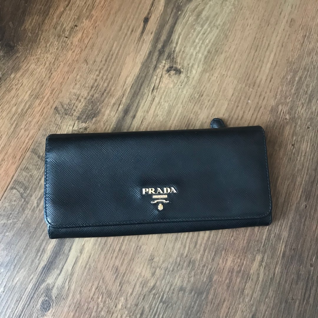 Prada long wallet woman Authentic on Carousell
