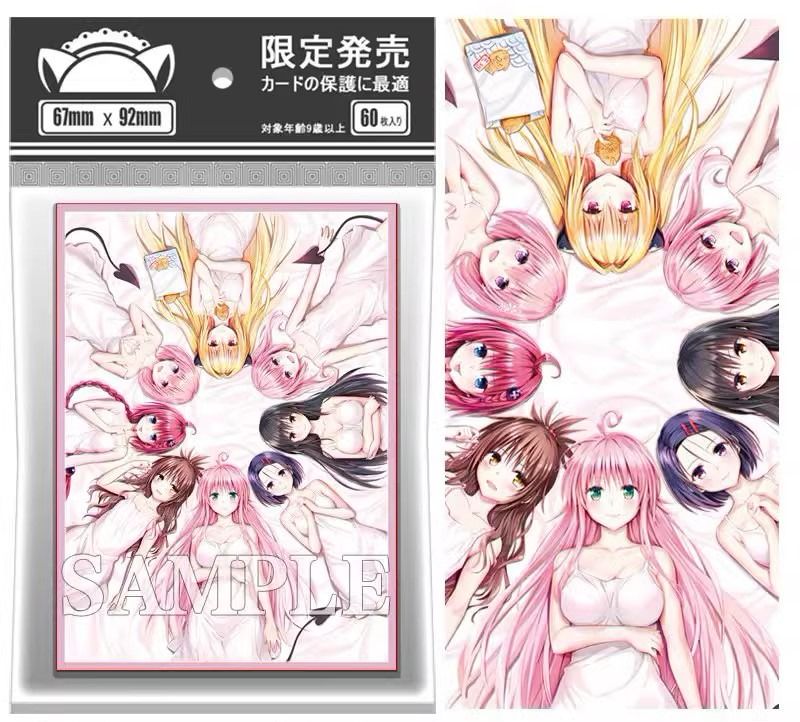 Preorder - To Love Ru Anime Card Sleeve for Pokemon Yugioh Vanguard Battle  Spirits MTG Weiss Duel Master Digimon Z/X Flesh and blood One Piece,  Hobbies & Toys, Toys & Games on