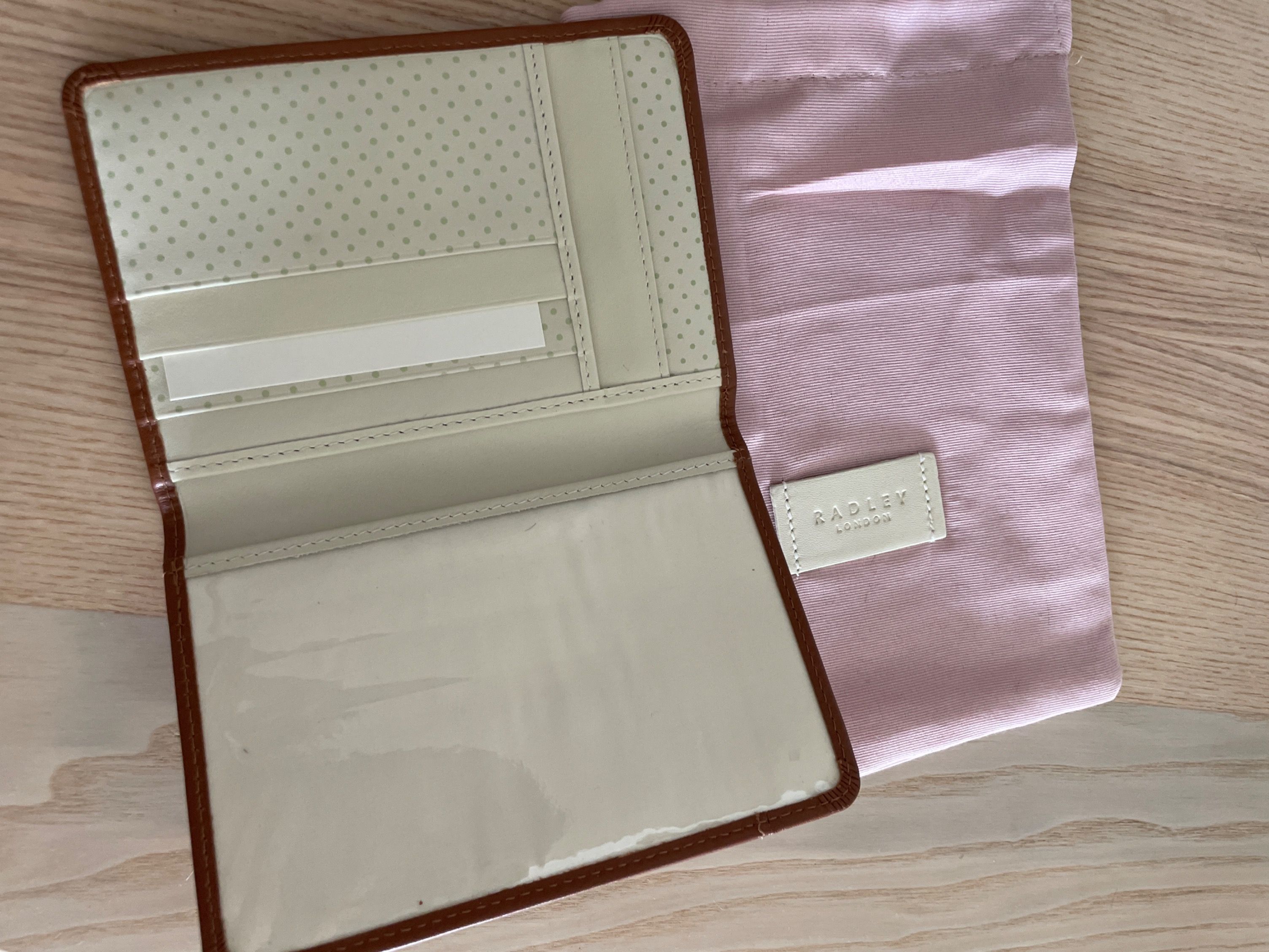 Radley London Designer Passport Holder, Luxury, Bags & Wallets on Carousell