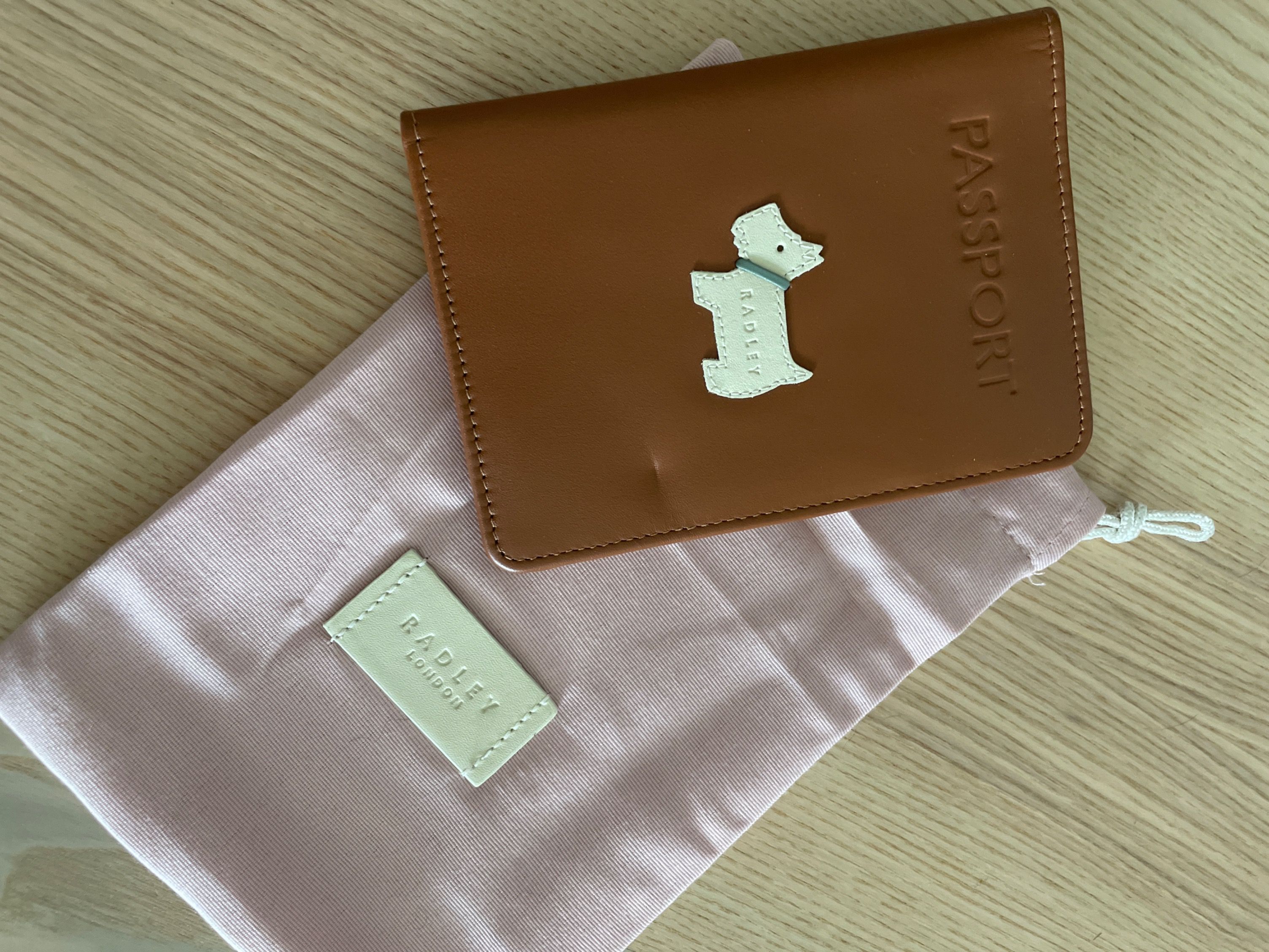 Radley London Designer Passport Holder, Luxury, Bags & Wallets on Carousell