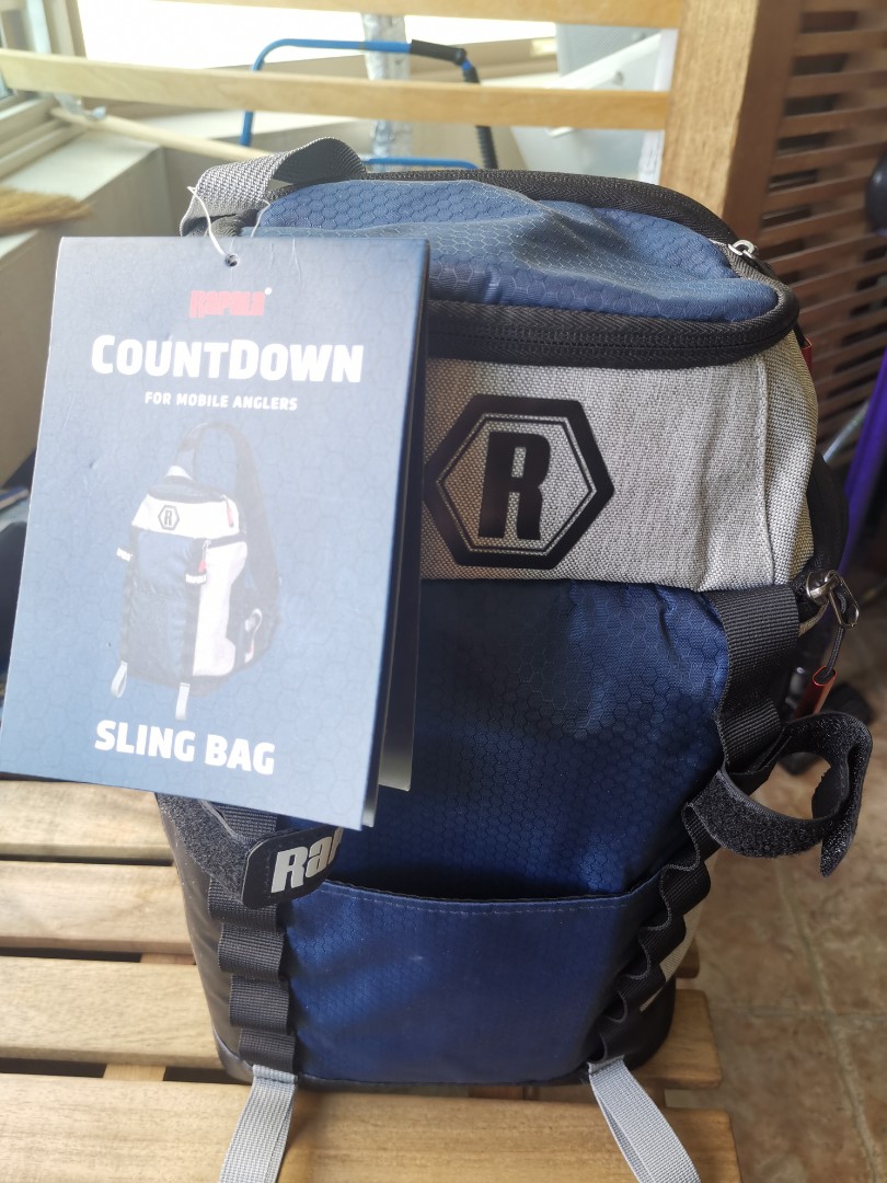 Rapala countdown sling bag, Sports Equipment, Fishing on Carousell