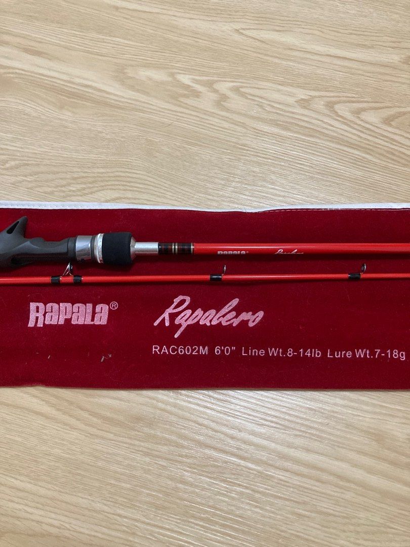 Repala Rod Rapala rapalero RAC620M bait casting rod, Sports Equipment, Fishing on ...