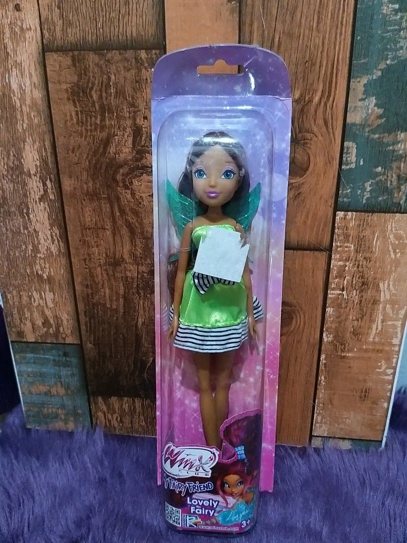 Rare AA Authentic The Winx Doll ( Layla) (Category: Figurines & Statues) located in Cavite. Submitted by Mavee (Listing ID 1231248994, Image 1). Description: Hard to find AA The Winx doll, "Layla", From my own collection, selling for University funds🤍🙏 In mint condition, box still sealed🥰.