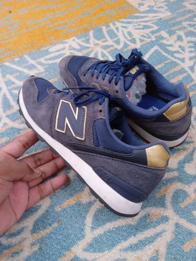 New balance 996 navy blue online