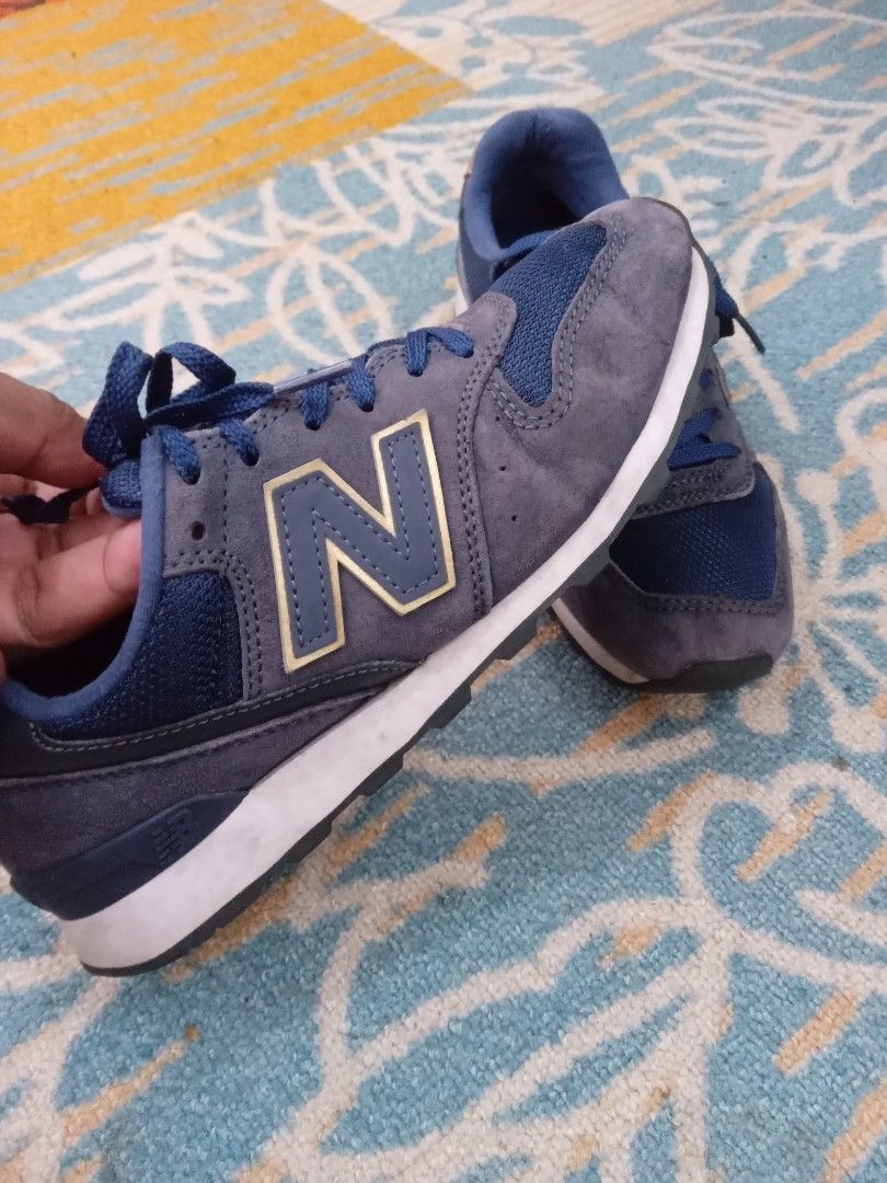 New balance 996 femme bleu cheap gold