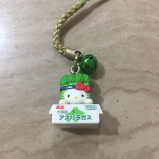 ˗ˏˋRARE original licensed lettuce bag sanrio gotochi hello kitty charm phone bag keychain collectables kawaii harajuku figure from japanˎˊ˗