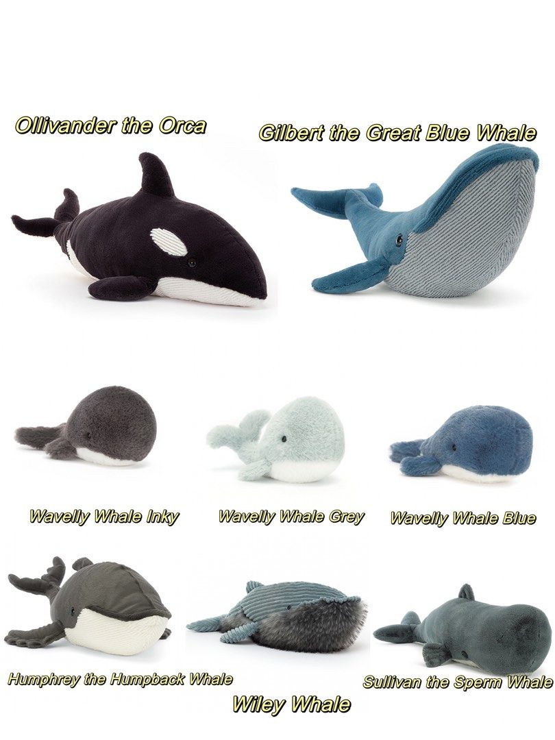 Jellycat orca cheap