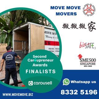 Reliable Choice Heavy Duty Movers, we provide best house moving services 👍 SINGAPORE SME500 AWARD    Professional Fridge Mover / Grand Piano Mover / Chiller Mover / Hospital Bed Mover