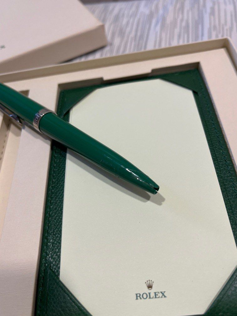 Rolex sales green pen