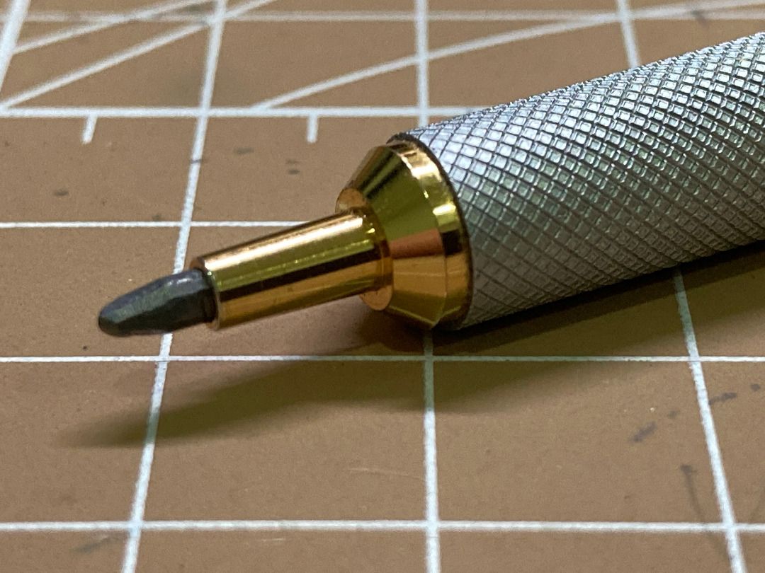 Rotring 800 2mm Silver Color Lead Holder Mechanical Pencil Drafting