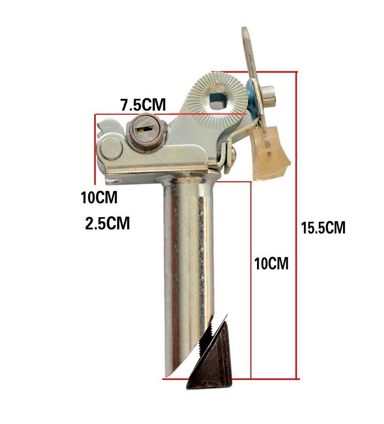 Seat pole with lock [PAB Eco drive Jimove MC Zebra food delivery MIDO