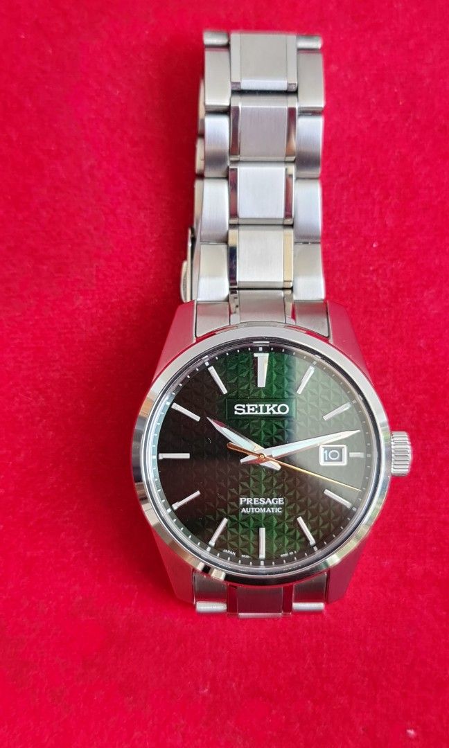 Seiko Presage SPB169J1 Sharp Edged Tokiwa Evergreen Tree, Fesyen Pria