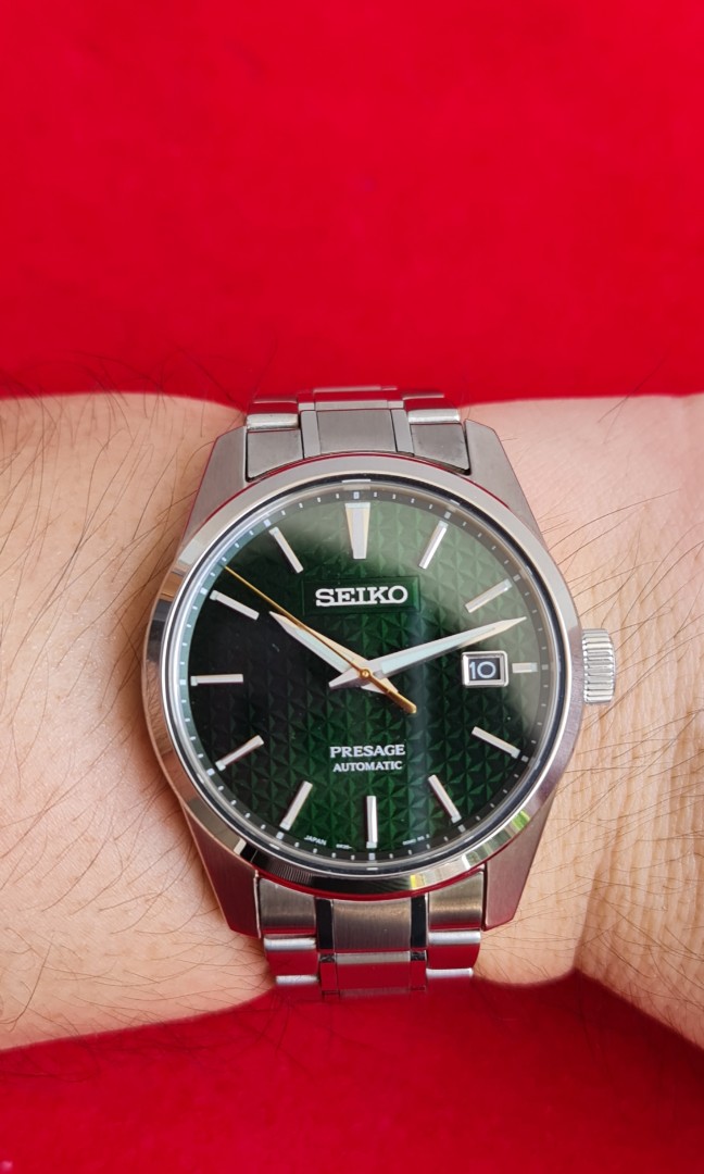 Seiko Presage SPB169J1 Sharp Edged Tokiwa Evergreen Tree, Fesyen Pria