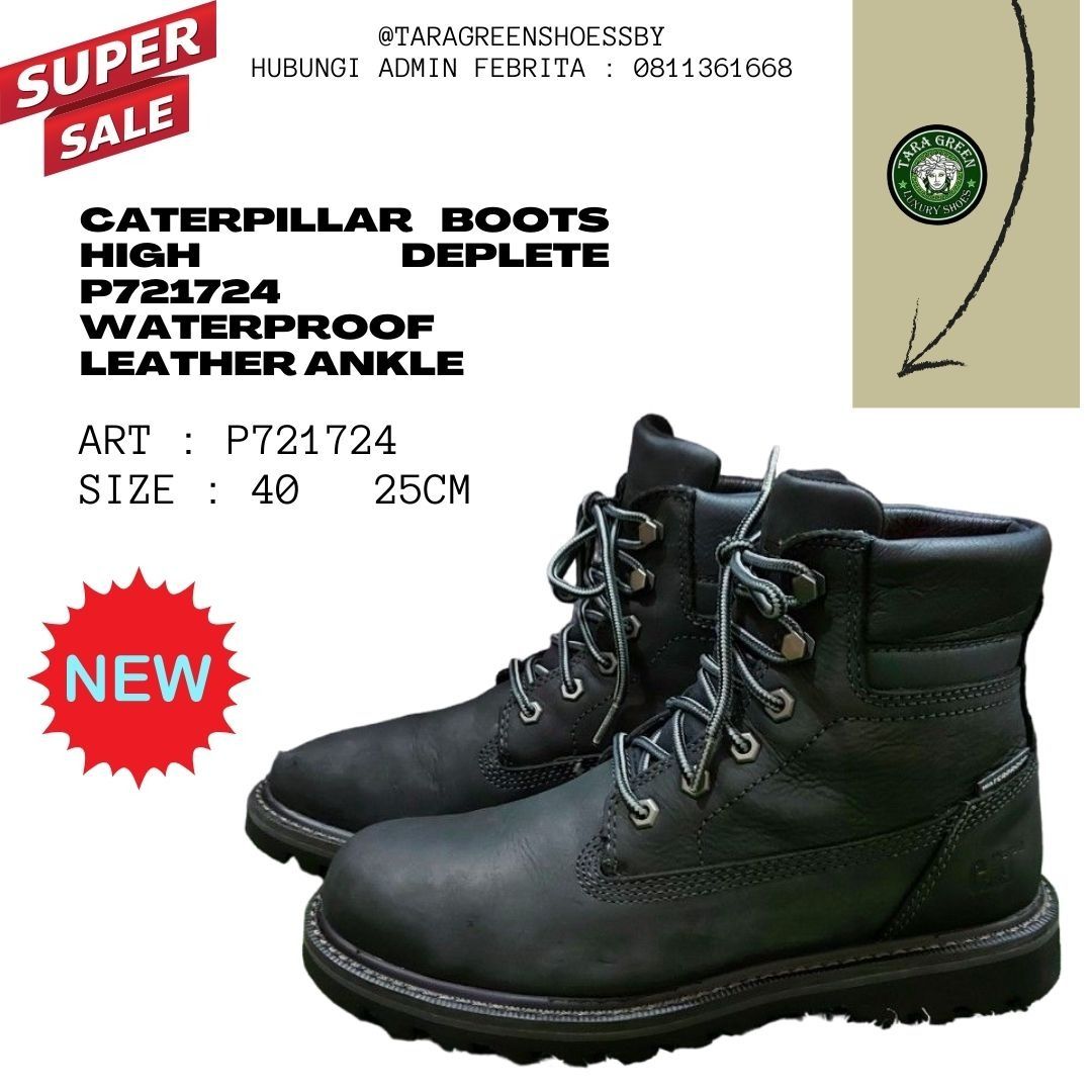 Caterpillar men's deplete waterproof boot top