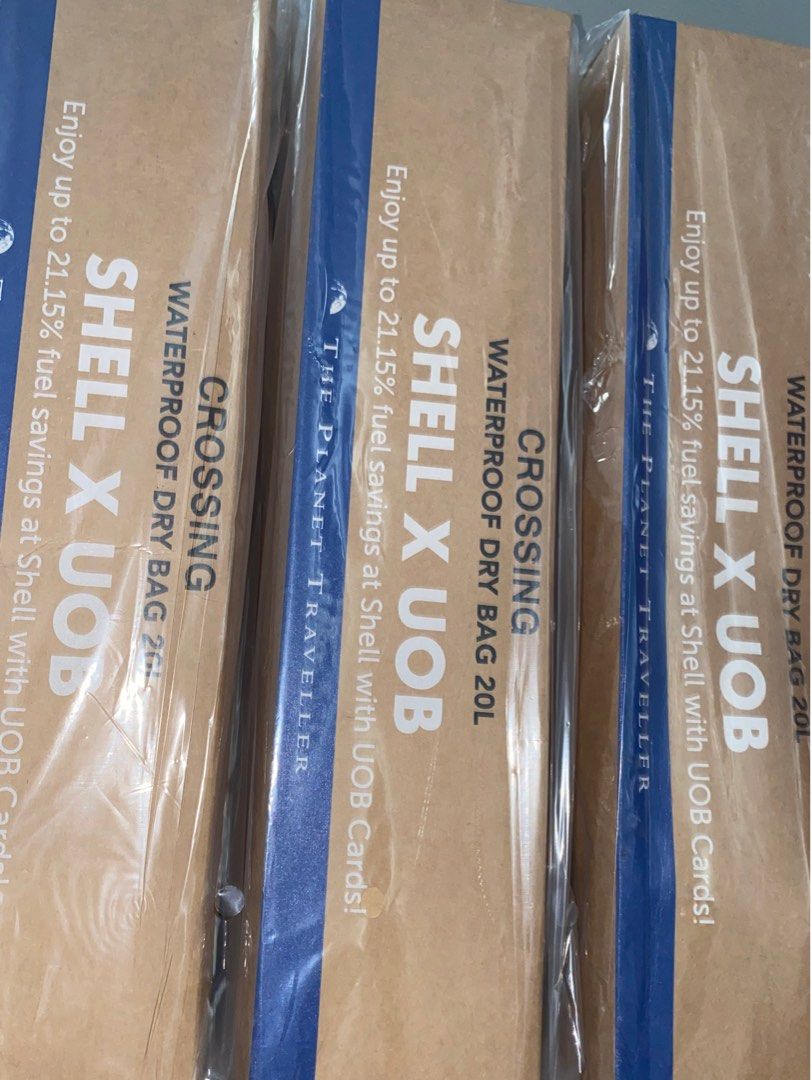 Shell X UOB Traveller Duffle bag, Hobbies & Toys, Travel, Travel