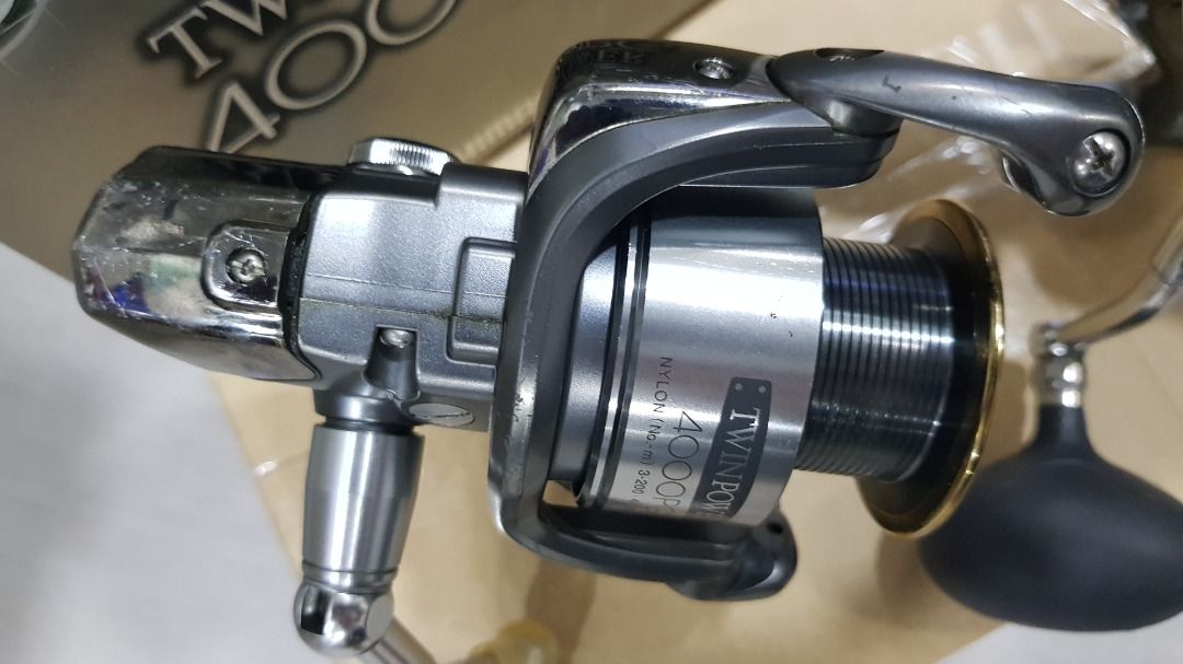 Shimano TwinPower 4000 PG and 5000 HG Spinning Reel JDM, Sports ...