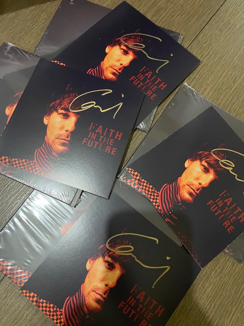 Louis Tomlinson-Faith In The Future CD (Autographed)