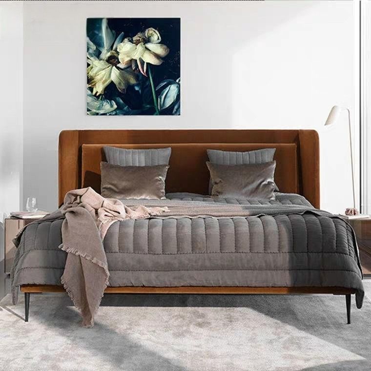 Sinead Luxury Velvet Bedframe, Furniture & Home Living, Furniture, Bed  Frames & Mattresses On Carousell