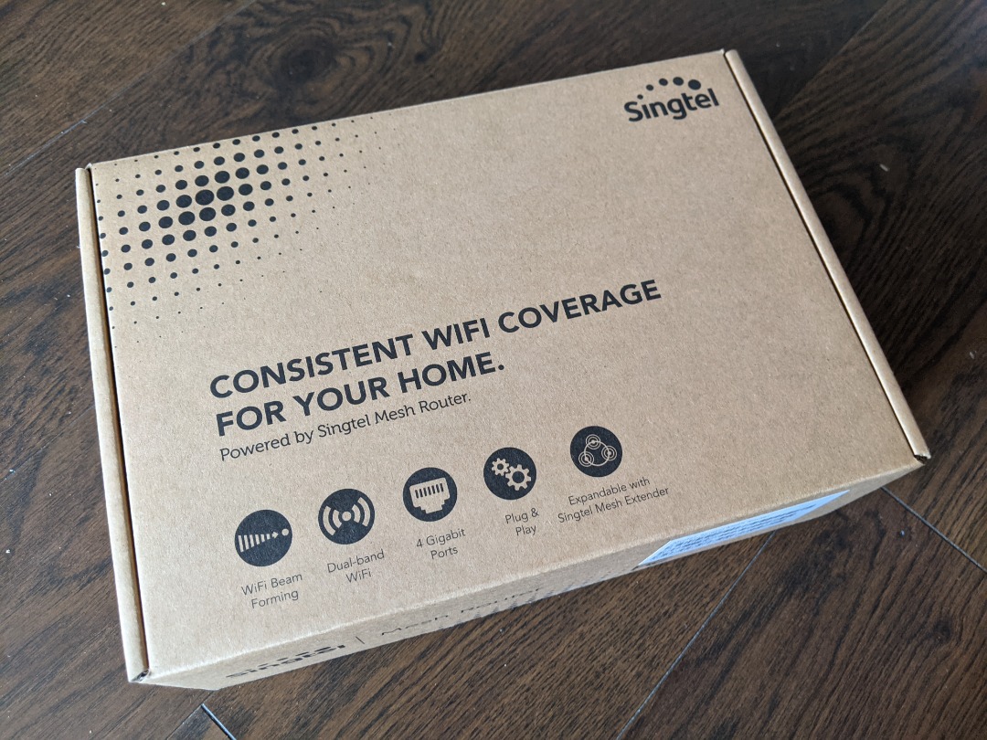 Singtel MESH WiFi Router NEW $20, Computers & Tech, Parts & Accessories ...