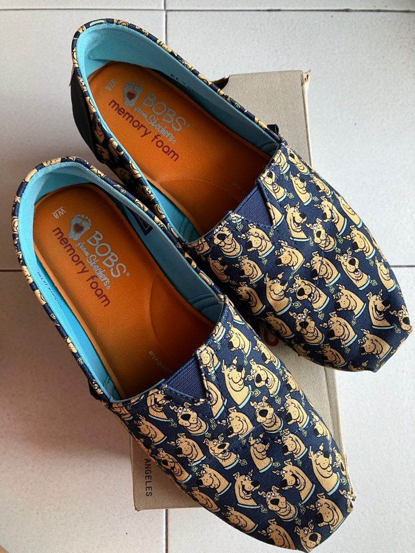 Sketchers Bobs Plush x Scooby Doo Blue shoes slip on