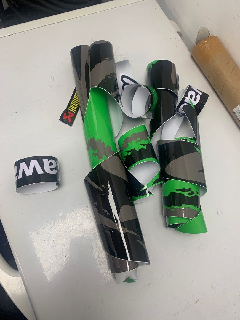 STICKER KAWASAKI NINJA 250 FI, Motorcycles, Motorcycle Accessories on