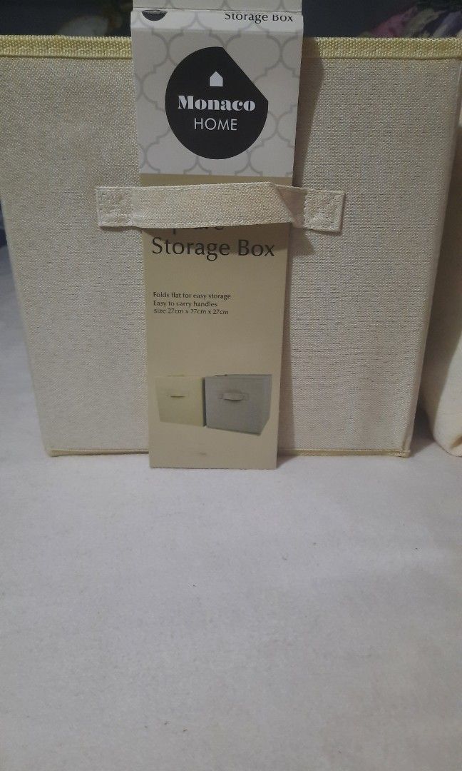 Storage box foldable (Category: Storage Boxes & Baskets) located in Manila. Submitted by luckycharm_215 (Listing ID 1231194043, Image 1). Description: imported from Australia.