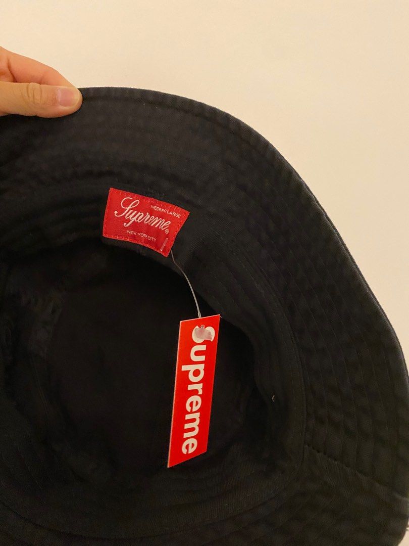 Supreme Outline Crusher SS23 漁夫帽｜Black, 名牌, 飾物及配件