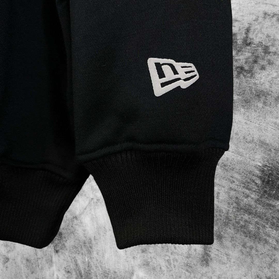 Sweater Crewneck New Era New York Yankees Big Logo Hitam, Fesyen