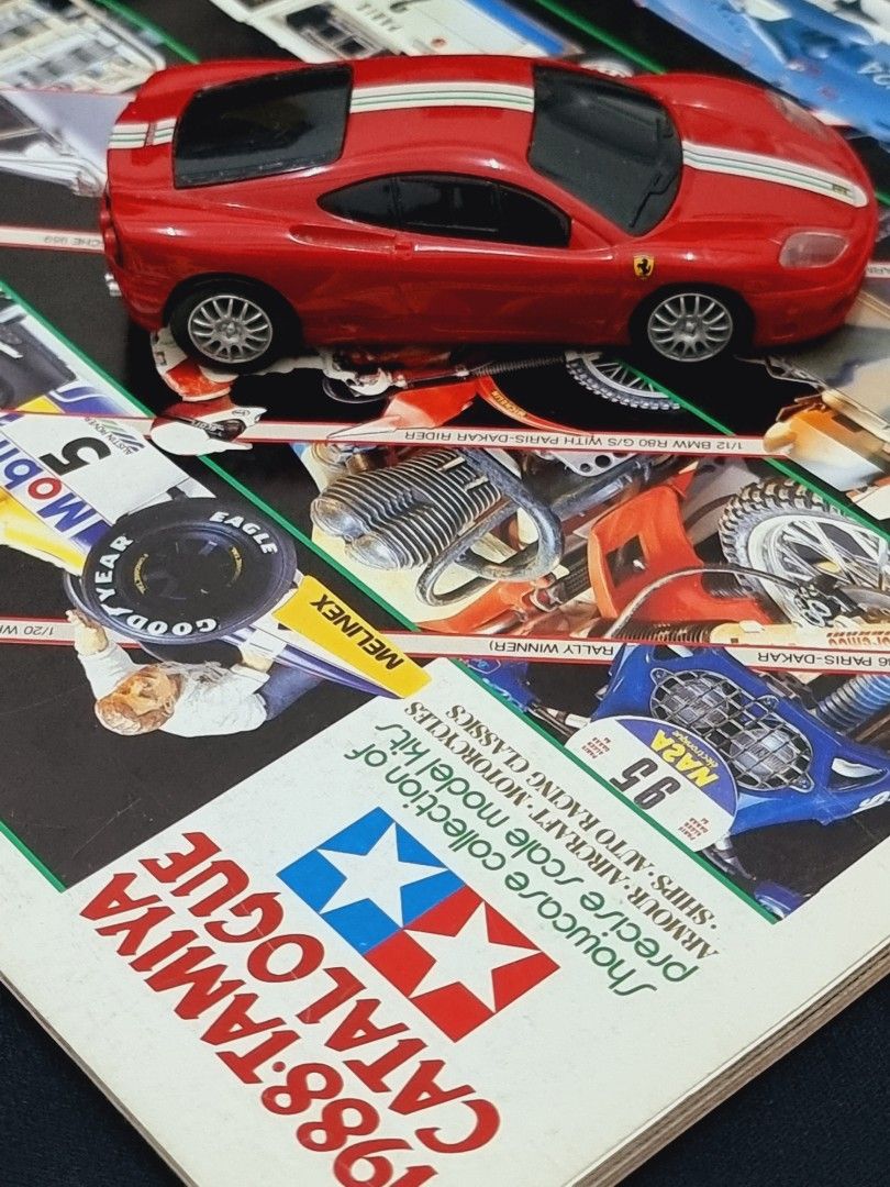 Tamiya 1988 Catalogue Magazine, Hobbies & Toys, Collectibles