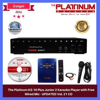 The Platinum KS10 Plus Junior 2 Karaoke Player ...at 8% off!