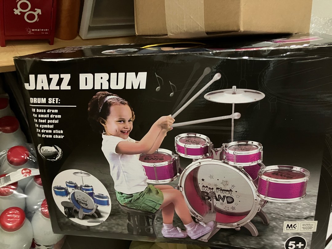 Kiddy jazz clearance drum set