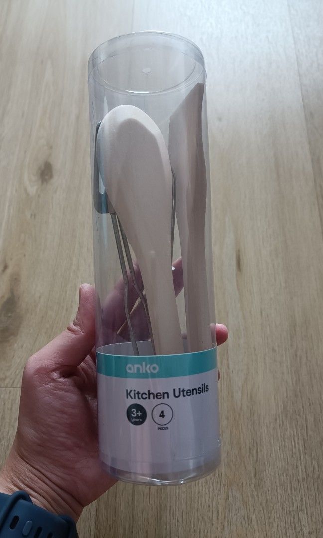 Toy Kitchen Utensils (Kmart), Hobbies & Toys, Toys & Games on Carousell