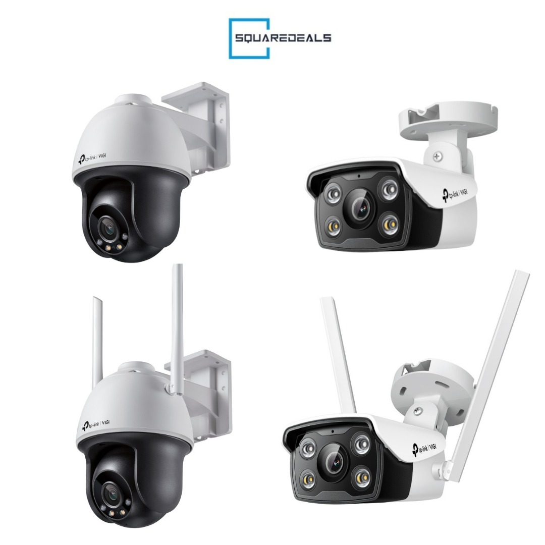 TP Link VIGI C340-W C540-W C340 C540 4MP Outdoor Full Color WiFi ...