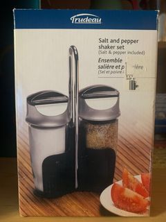 Trudeau Salt & Pepper Shakers