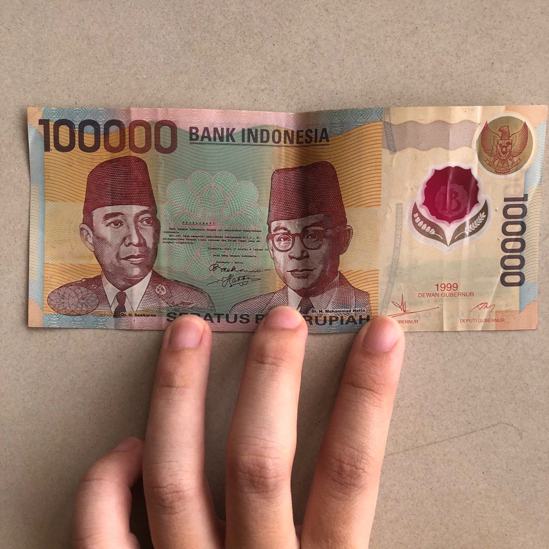 Uang Kertas Kuno 100 Ribu Rupiah Polymer On Carousell