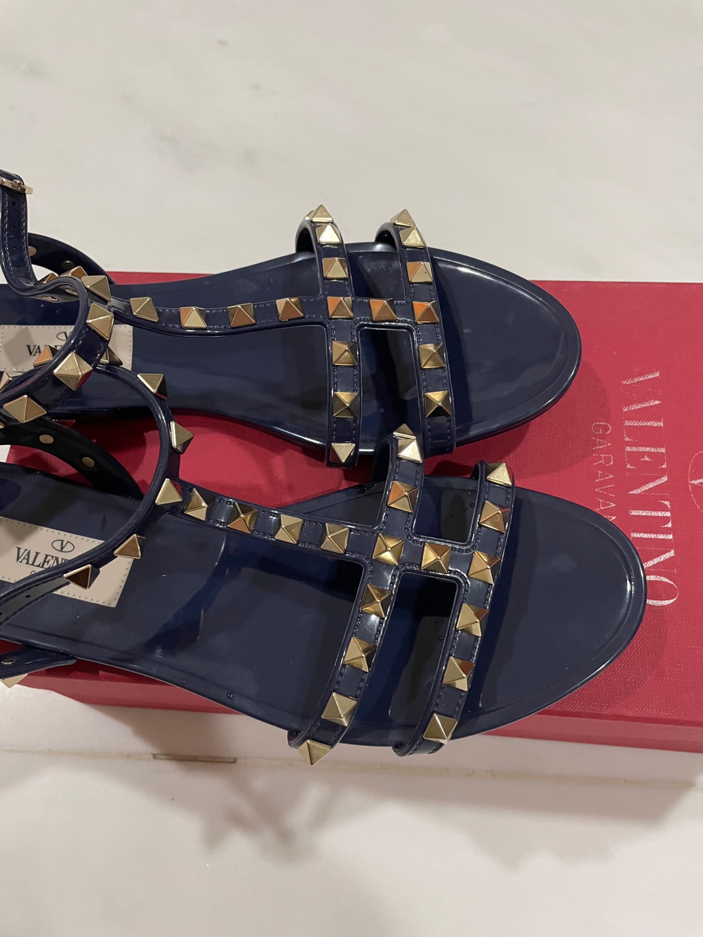 Valentino jelly shoes hot sale