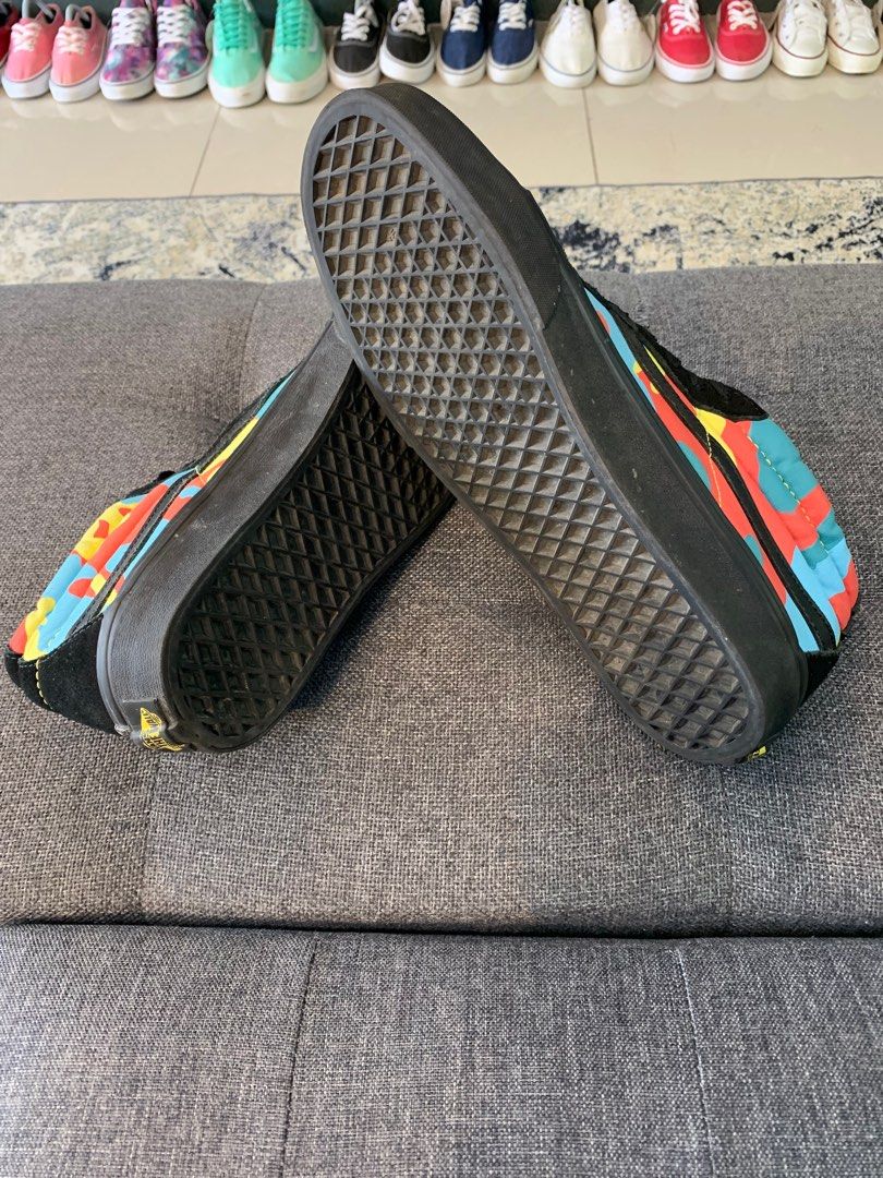 Neon camo vans store